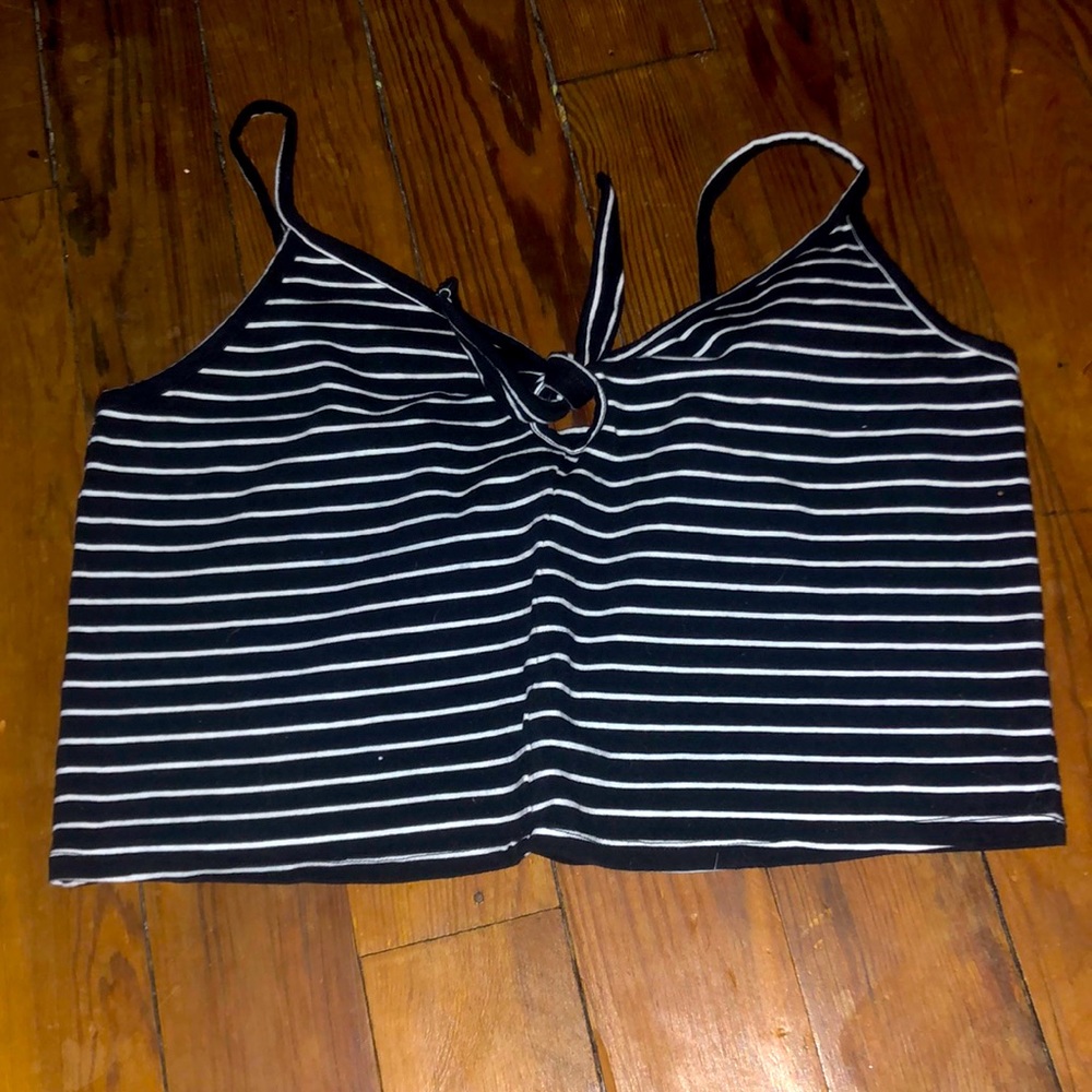 Striped Aeropostale crop top